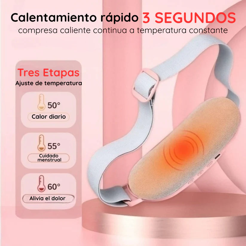 Almohadilla Térmica para aliviar los cólicos menstruales y el dolor pélvico.