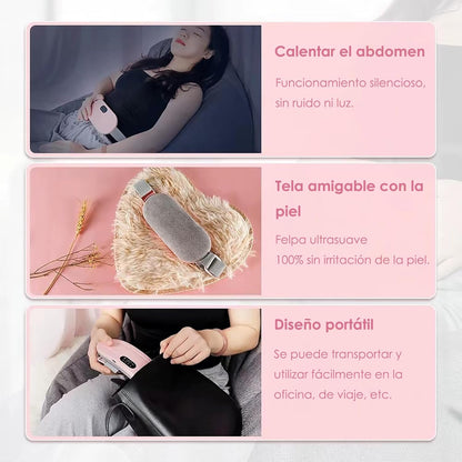 Almohadilla Térmica para aliviar los cólicos menstruales y el dolor pélvico.